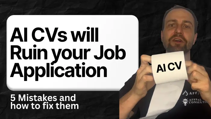 How AI CVs can destroy your application